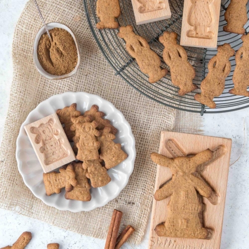 Authentic Dutch Speculaas Cookies Recipe In Laura S Bakery