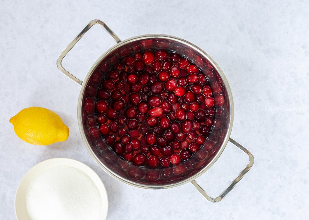 Cranberry sauce