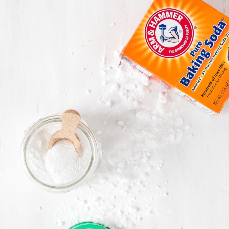 Which acidic ingredients work with Baking Soda?