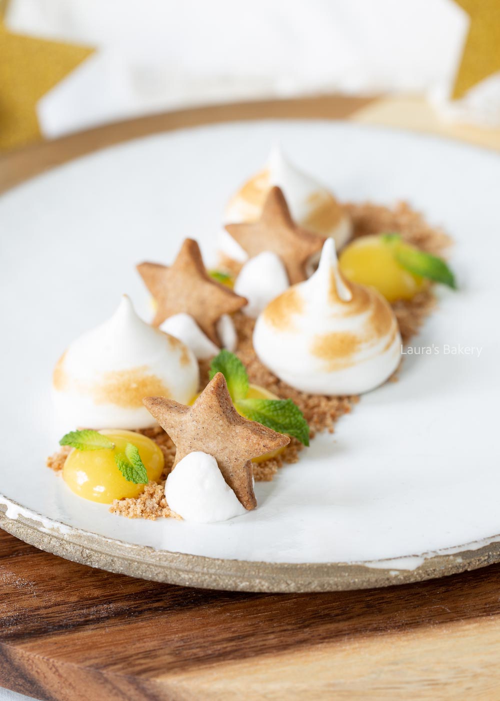 deconstructed lemon meringue