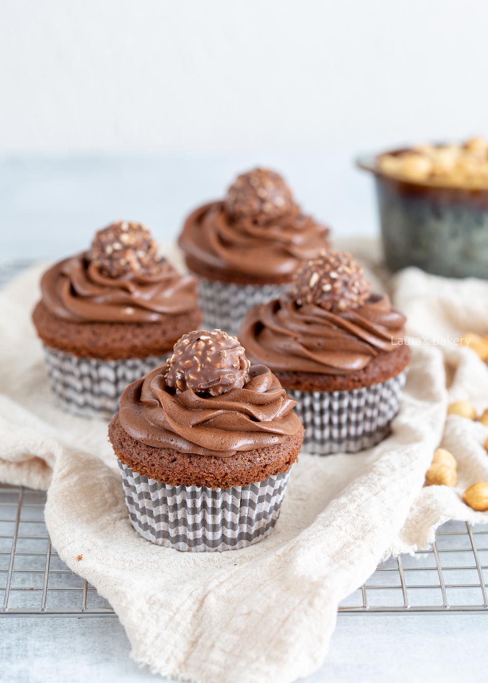 Best Ferrero Rocher Cupcakes recipe