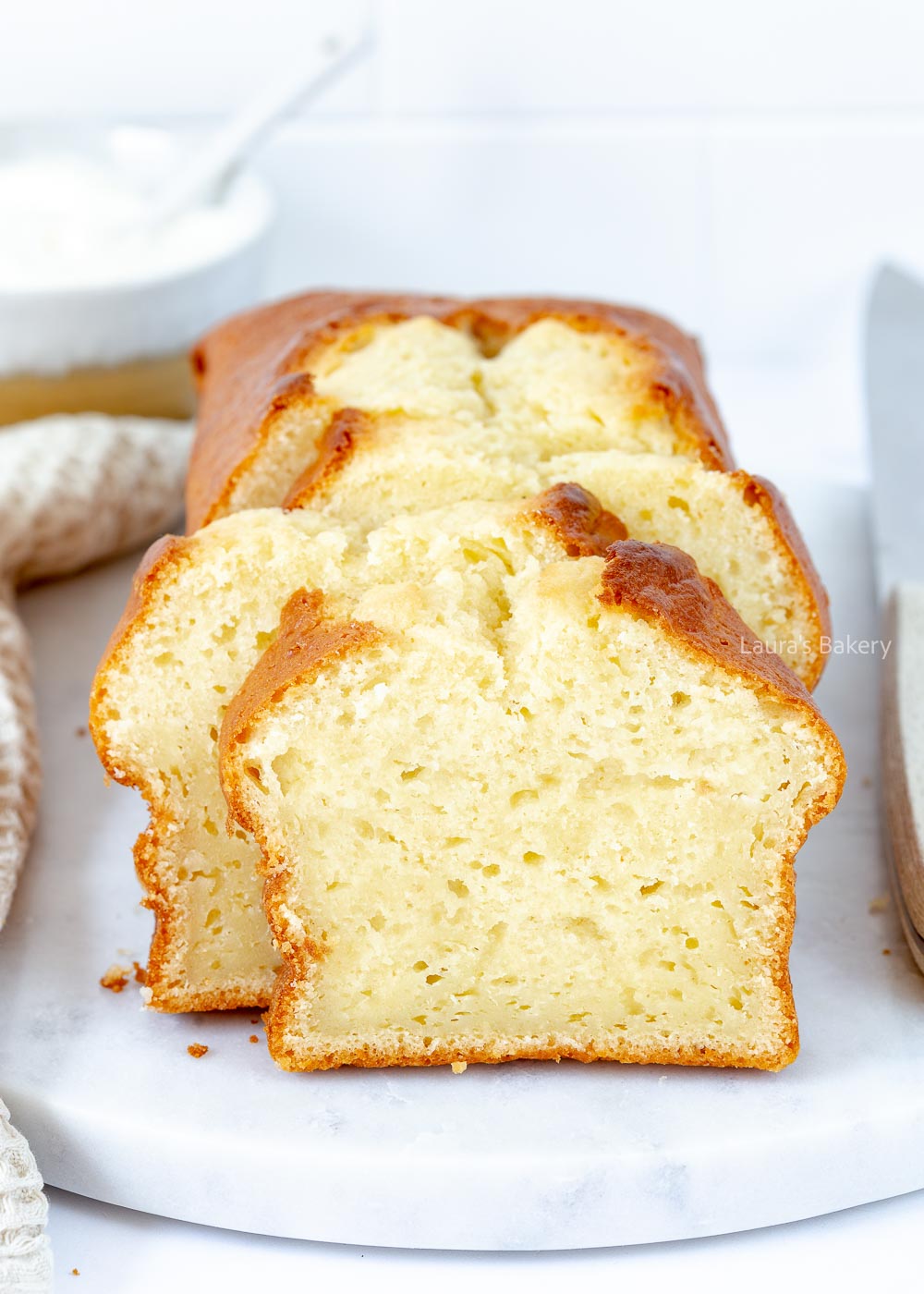 Easy homemade yogurt cake recipe