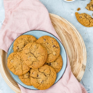 Coffee chocolate chip cookies