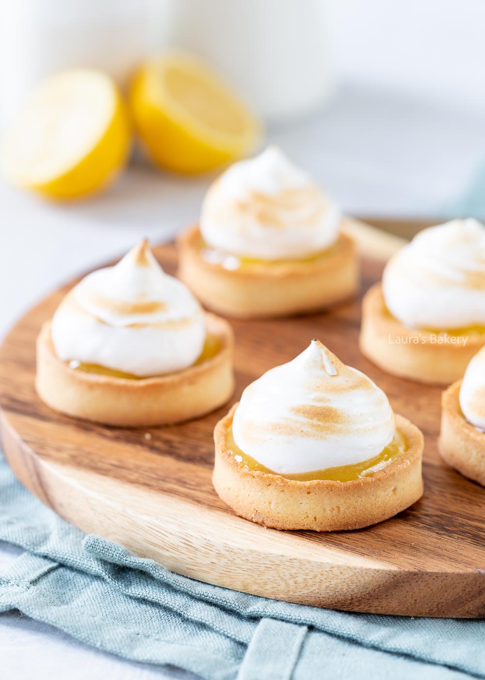 Lemon meringue tartlets