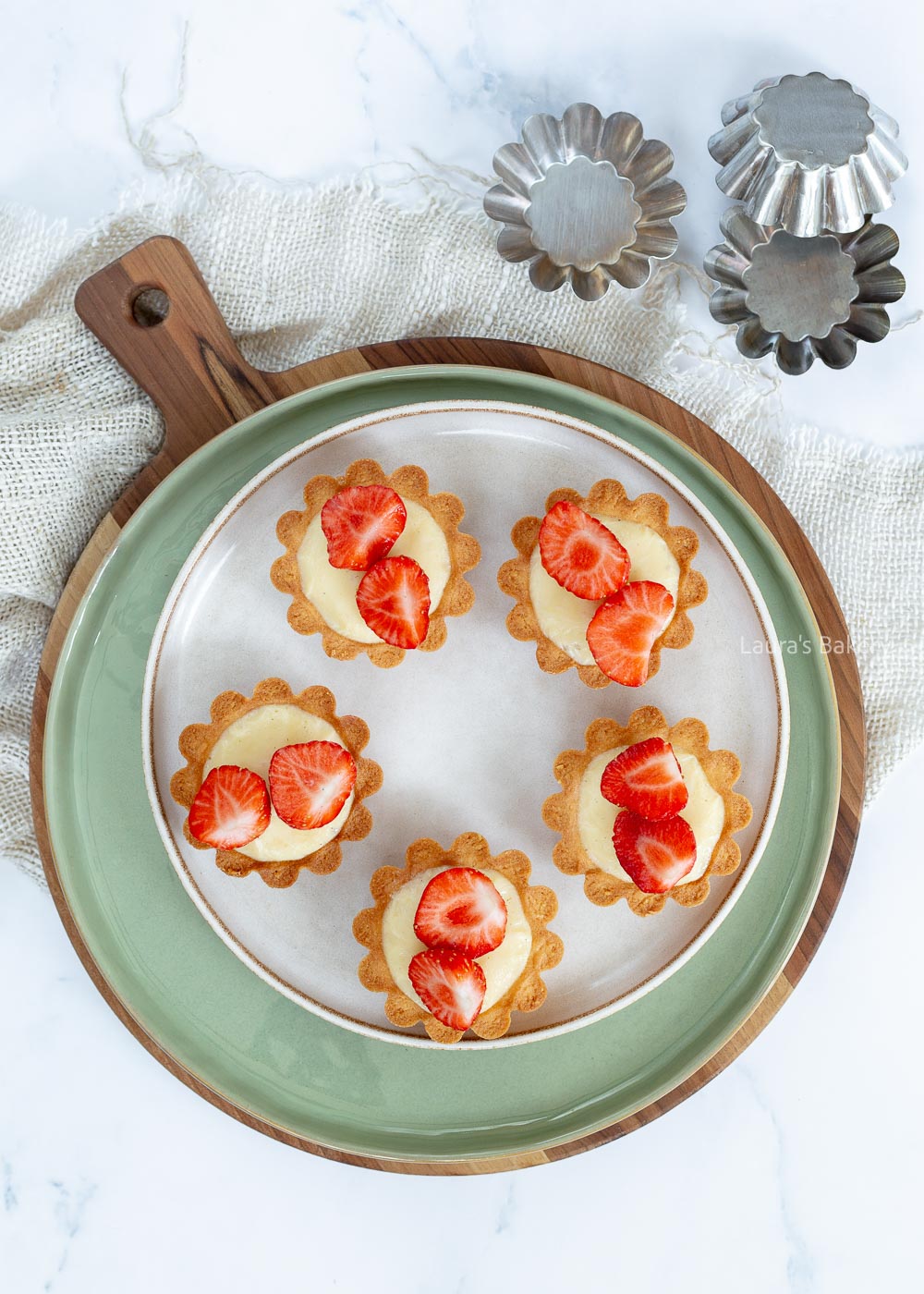 Strawberry tartlets-3