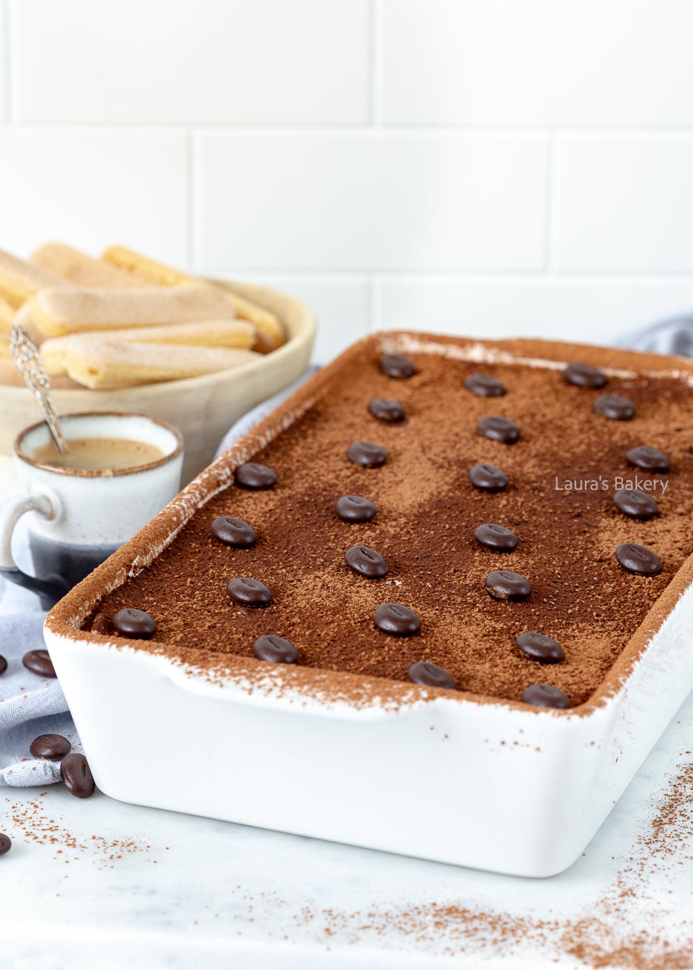 Classic tiramisu no eggs_